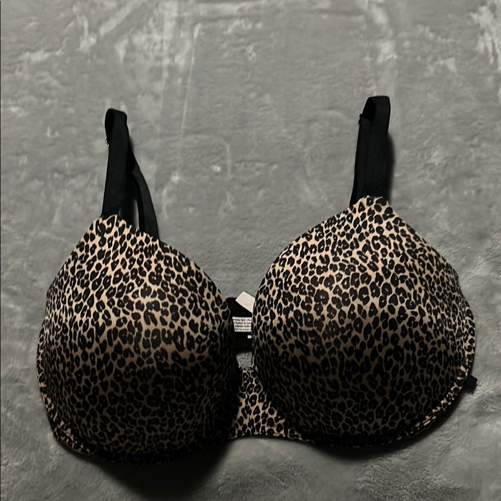 Leopard Print Women's Bra